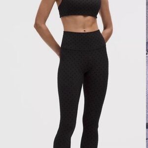 Lululemon Athletica Align Black flock Leggings